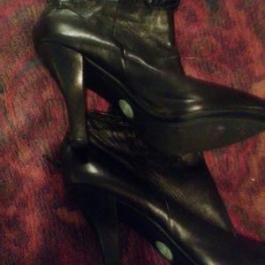 Leather  boot